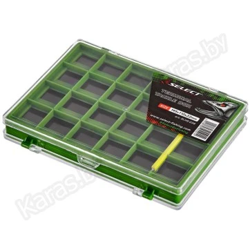 Коробка магнитная для крючков Select Terminal Tackle Box SLHS-036 (145х110х22 мм)