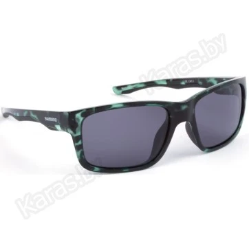 Очки поляризационные Shimano Aspire Green Tortoiseshell & Dark Grey
