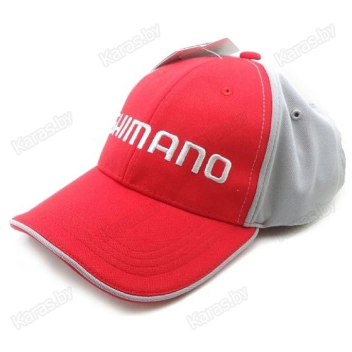 Бейсболка Shimano Standart Cap Red Gray