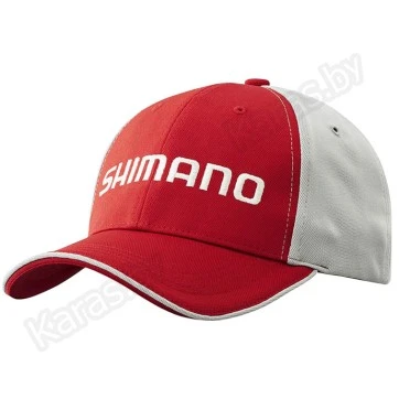 Бейсболка Shimano Standart Cap Red Gray
