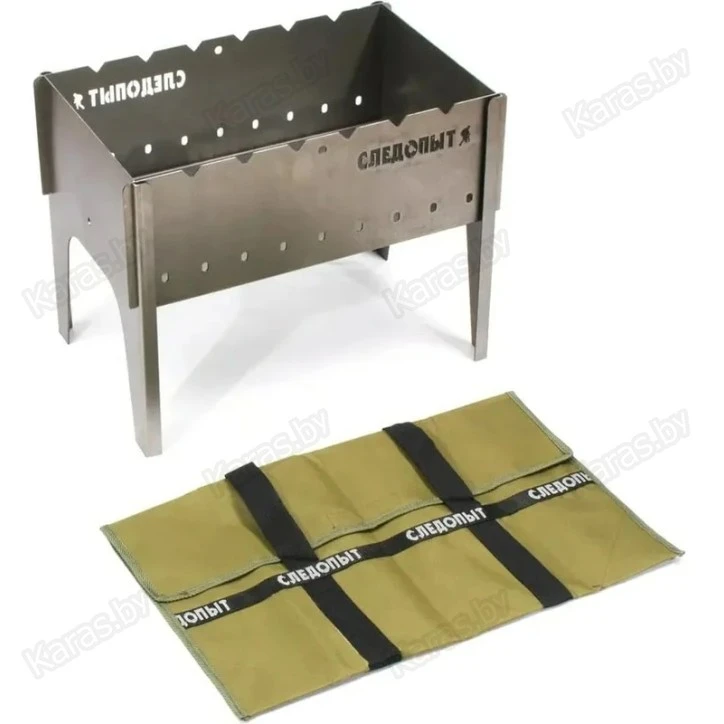 Мангал складной Следопыт 490x310x370 мм в сумке