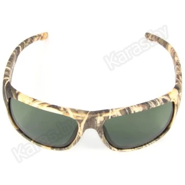 Очки поляризационные Следопыт Dark Camo Green (в твердом чехле)