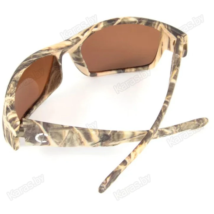 Очки поляризационные Следопыт Dark Camo Brown (в твердом чехле)