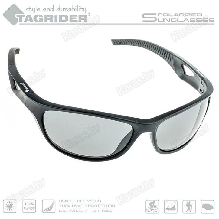 Очки поляризационные Tagrider N21-2 Gray в чехле