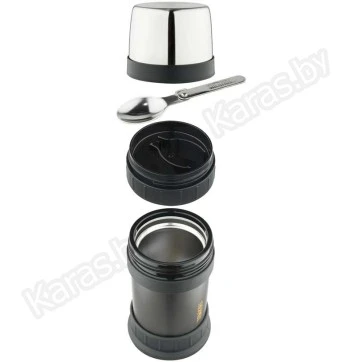 Термос для еды THERMOS WORK-2345 GM 0,47 л (серый)