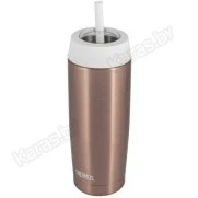 Термостакан c трубочкой THERMOS TS-4030 P 0,47 л (бронзовый)