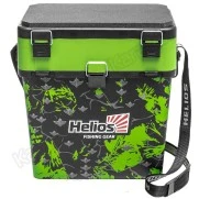 Ящик рыболовный зимний Helios Shark 19 л (салатовый)