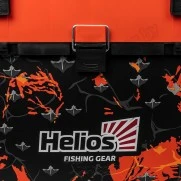 Ящик рыболовный зимний Helios Shark 19 л (оранжевый)