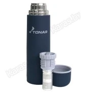 Термос Тонар 1л с ситечком HS.TM-033