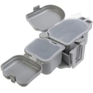 Коробка для наживки Helios с креплением на стойку 21.5х11x7.5cм