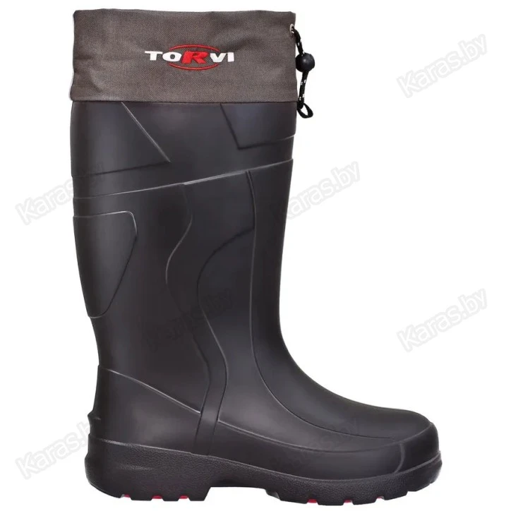 Сапоги зимние Torvi -25°C из ЭВА с подошвой ТЭП (черные)