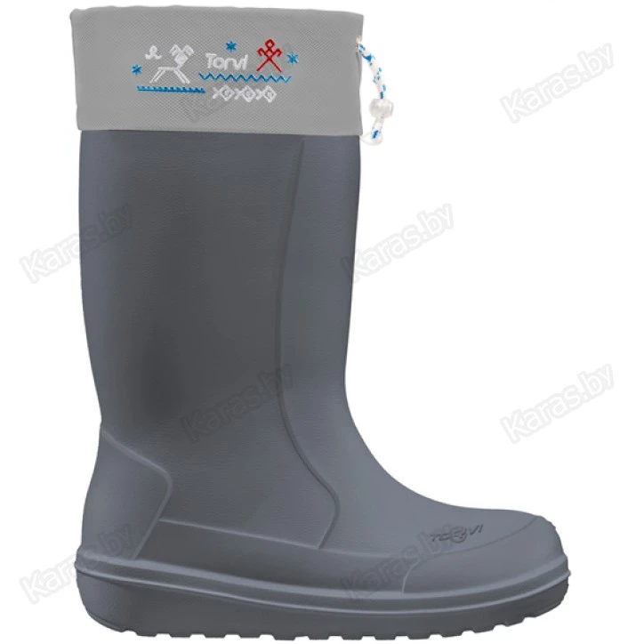 Сапоги зимние женские Torvi Onega -40°C из ЭВА с подошвой ТЭП (серые)