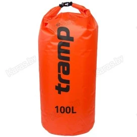 Гермомешок Tramp PVC Diamond Rip-Stop 100л (оранжевый)