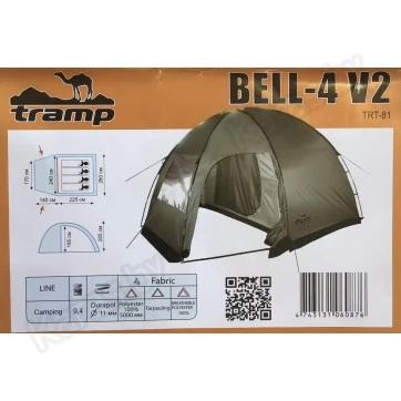 Палатка Tramp Bell 4 Sand (v2)