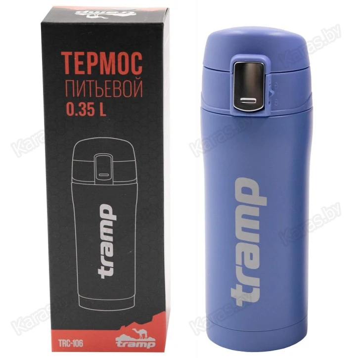 Термос питьевой Tramp 0,35 л (синий)