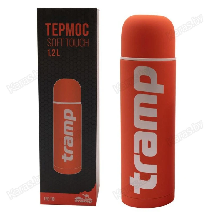Термос Tramp Soft Touch 1,2 л (оранжевый)