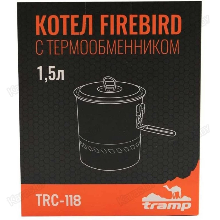 Котелок Tramp Firebird с термообменником 1.5 л TRC-118