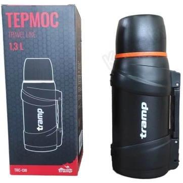 Термос Tramp Travel Line 1.3 л (черный)