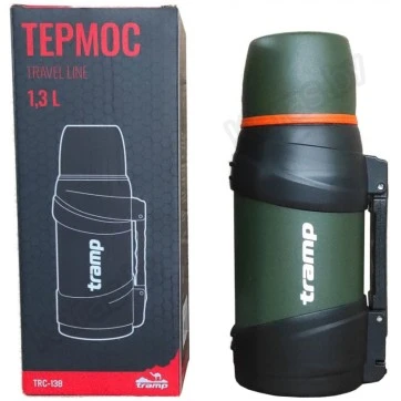 Термос Tramp Travel Line 1.3 л (оливковый)