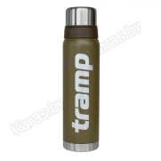 Термос TRAMP Expedition Line 0,9 л с дополнительной чашкой (оливковый)