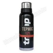 Термос TRAMP Expedition Line 1,2 л с дополнительной чашкой (черный)