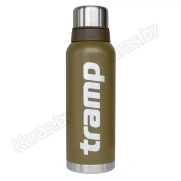 Термос TRAMP Expedition Line 1,2 л с дополнительной чашкой (оливковый)