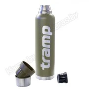 Термос TRAMP Expedition Line 1,6 л с дополнительной чашкой (оливковый)