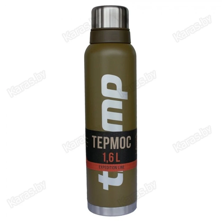 Термос TRAMP Expedition Line 1,6 л с дополнительной чашкой (оливковый)