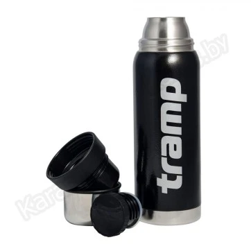 Термос TRAMP Expedition Line 0,75 л с дополнительной чашкой (черный)