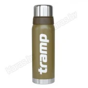Термос TRAMP Expedition Line 0,75 л с дополнительной чашкой (оливковый)