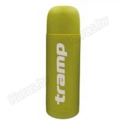 Термос TRAMP Soft Touch 1,0 л с дополнительной чашкой (оливковый)
