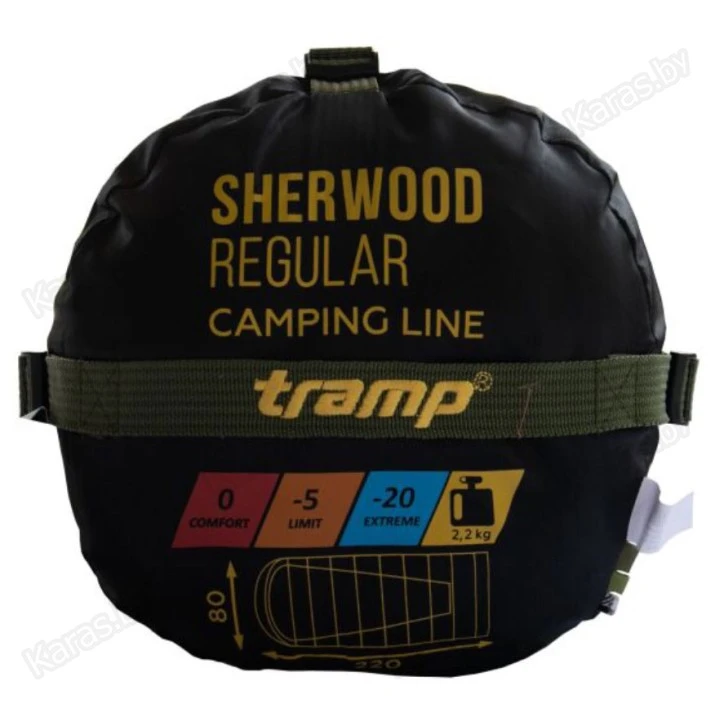 Спальный мешок Tramp Sherwood Regular (-20°С) (правый) TRS-054R