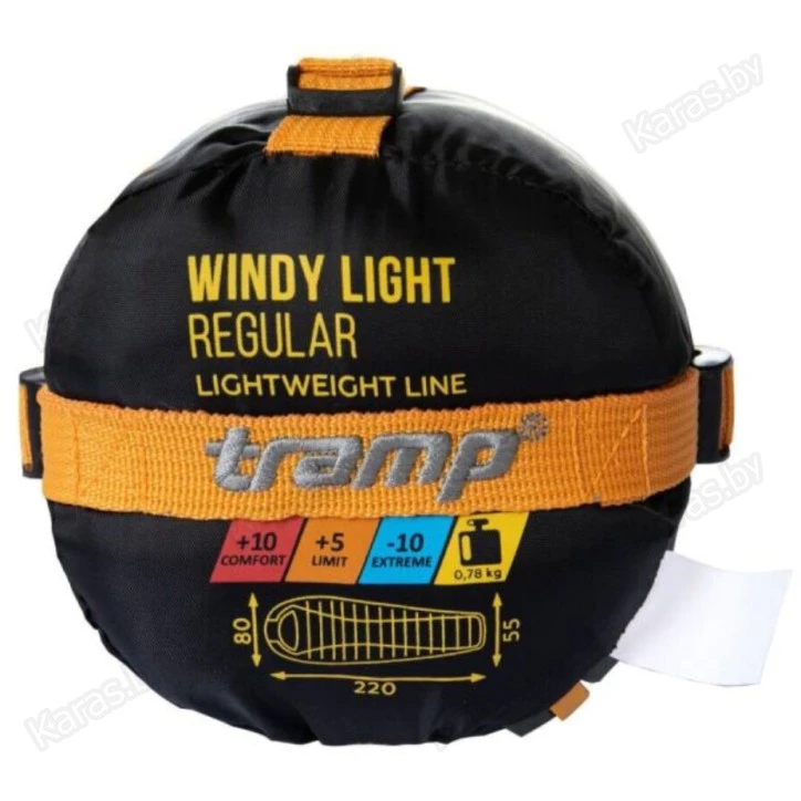 Спальный мешок Tramp Windy Light Regular (-10°С) (правый) TRS-055R