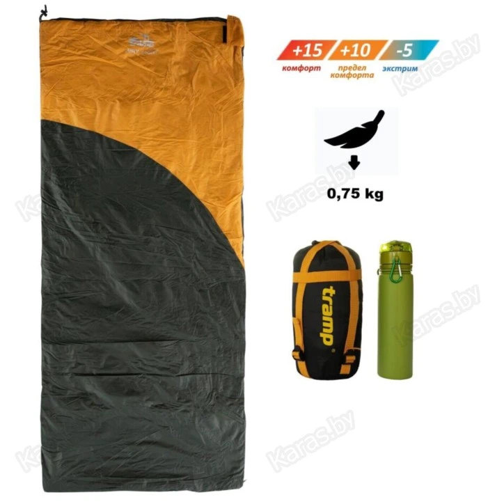 Спальный мешок Tramp Airy Light Regular (-5°С) (левый) TRS-056R