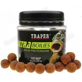 Бойлы Traper Ultra Boilies Konopie 16mm (конопля, 100г)
