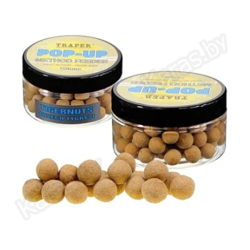Бойлы Traper Pop-Up Method Feeder Orzech tygrysi 10mm (тигровый орех, 30г)