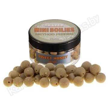 Бойлы Traper Mini Boilies Miod 9 mm (мед, 50г)