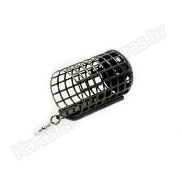 Кормушка фидерная Wirek FR, круглая с дном, Ø 32 мм, длина 35 мм (10г)