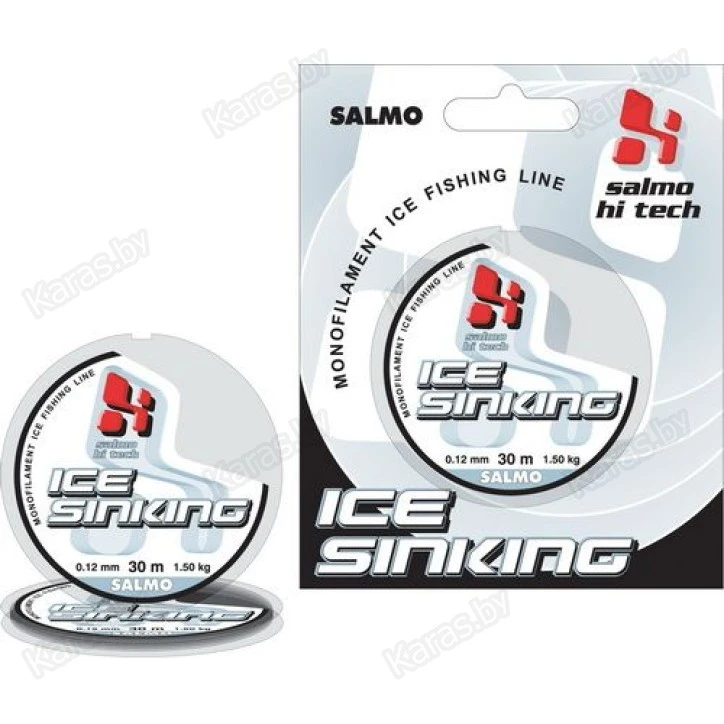 Леска монофильная Salmo Hi-Tech Ice Sinking 30 м