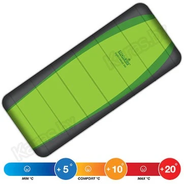 Мешок-одеяло спальный Norfin LIGHT COMFORT 200 NFL Green (+5°С)