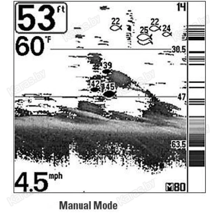 Двухлучевой эхолот Humminbird 570x DI