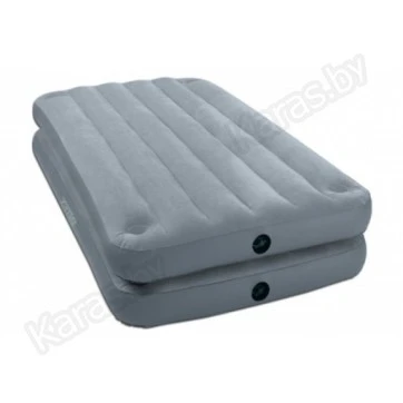 Надувная кровать-матрас Intex 67743 Queen 2-in-1 Bed 191 х 99 х 46