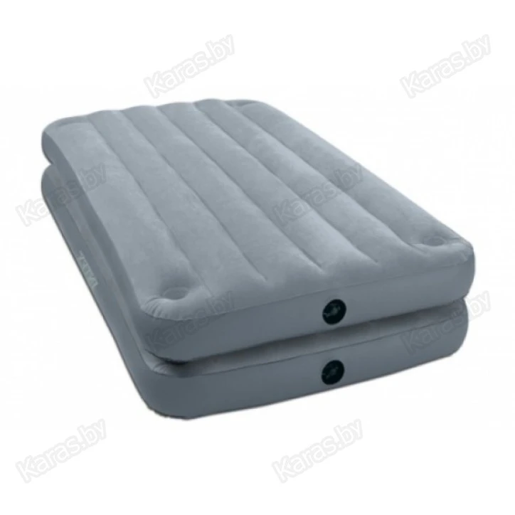 Надувная кровать-матрас Intex 67743 Queen 2-in-1 Bed 191 х 99 х 46