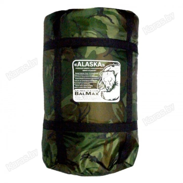 Спальный мешок-одеяло Balmax Alaska Standart 250x90 см с подголовником (-15°С)