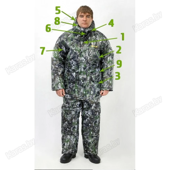 Костюм зимний MedNovTex Дубок New