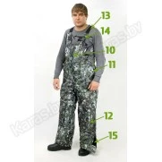 Костюм зимний MedNovTex Дубок New