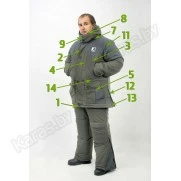 Костюм зимний MedNovTex "Лесник"