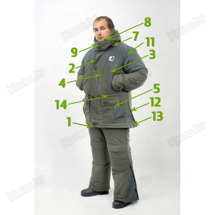 Костюм зимний MedNovTex "Лесник"