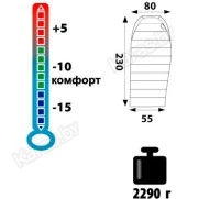 Спальник Tramp Siberia 7000, TRS-006.02 (-15°С)