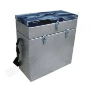 Ящик рыболовный оцинкованный для зимней рыбалки Helios 28л
